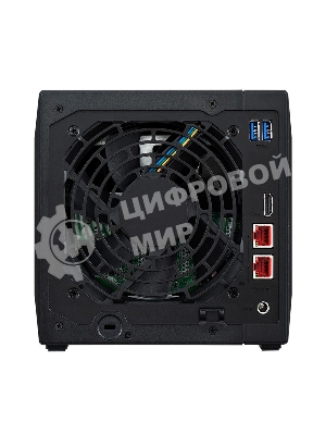 Сетевой накопитель ASUSTOR AS5404T 2-Bay NAS/Media player/Intel Celeron N5105 2.0GHz up to 2.9GHz, 4Gb SO-DIMM DDR4, noHDD(HDD,SSD),/2x 2,5Gb (LAN)/3xUSB3.2,HDMI; 90IX01R1-BW3S40