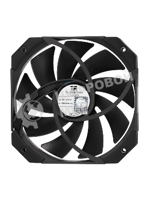 Вентилятор для корпуса Thermalright TL-D12B черный, 120 мм, 1500 об/мин, 25.2 дБ, 4 pin