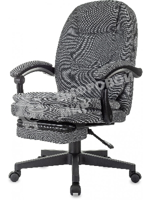 Кресло Бюрократ CH-868MSG-BF 3C1 серый, ткань, подставка для ног