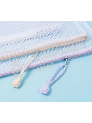 Папка на молнии ZIP Deli Colorful EF280 A4 ПВХ 0.23мм, ассорти