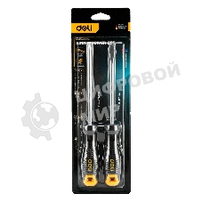 Набор отверток Deli DL620002 2шт SL6x125 + PH2x125