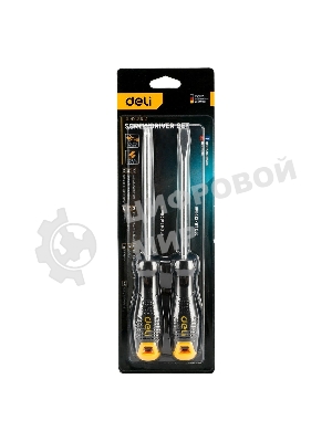 Набор отверток Deli DL620002 2шт SL6x125 + PH2x125