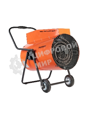 Тепловентилятор электрический Patriot PT-R 30, оранжевый/черный, 30 кВт, 270 м2, 380В, терморегулятор