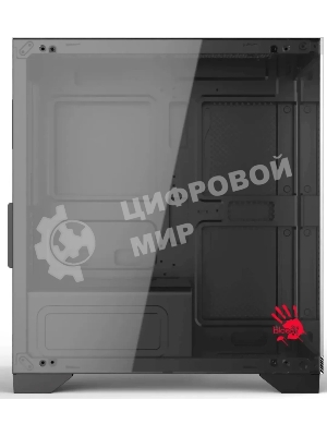Компьютерный корпус Bloody BD-CC103 черный без БП mATX 7x120мм 1xUSB 2.0 1xUSB 3.0 audio bott PSU
