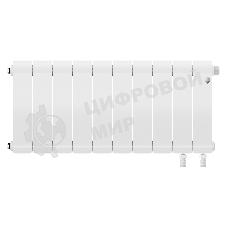 Радиатор биметаллический Royal Thermo Infinity 300 Bianco Traffico VR80 - 10 секц.