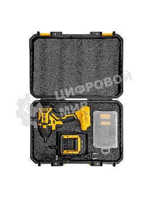 Гайковерт Denzel ударный аккумуляторный бесщет. CIWH-BL-20-350, Li-Ion, 20 В