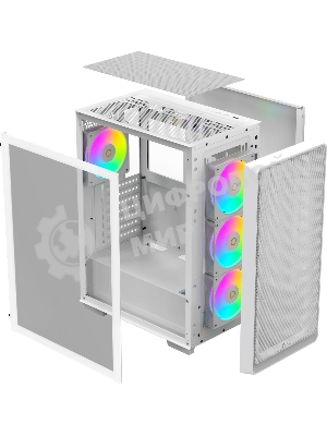 Корпус Ocypus Gamma C60 WH ARGB ATX без БП (Gamma-C60-WHG400XX-GL)