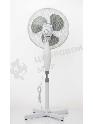 Вентилятор напольный Scarlett SC-SF111B24 45Вт скоростей:3 серый/белый