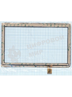 Сенсорное стекло (тачскрин) ZJ-10029B, черное