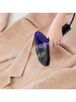 Отпариватель Kitfort КТ-9114 черный/фиолетовый, 1500 Вт, 20 г/мин, 110 мл