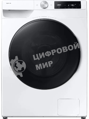 Стирально-сушильная машина Samsung WD11DG6B85BELP белый, загрузка фронтальная 11 кг, 1400 об/мин, класс: A