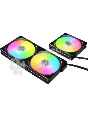 Комплект вентиляторов для корпуса Lian Li Uni Fan ALV2 (3 шт.) G99.12ALV23B.00 черный, 120 мм, 2000rpm 28.7Db, 4-pin