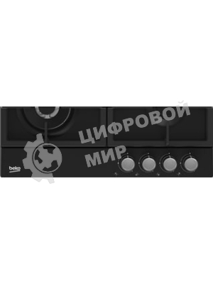 Газовая варочная панель Beko HIAW 64225 SB, черный