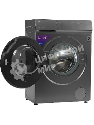 Стиральная машина Centek CT-1972 серый, загрузка фронтальная 7 кг, 1200 об/мин, Класс: A++