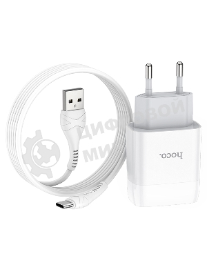 Сетевое зарядное устройство HOCO (6931474713018) для Type-C C72Aa White
