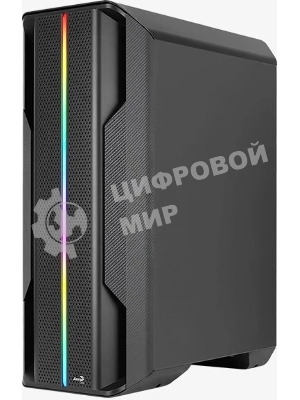 Компьютерный корпус Aerocool/Formula Splinter Duo-G-BK-v1 черный без БП mATX 2x120мм 2xUSB3.0 audio