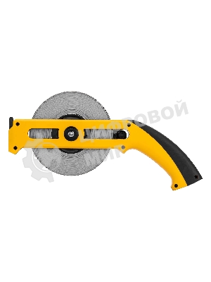 Рулетка геодезическая Denzel 50 м х 13 мм, открытый корпус, металлическая лента