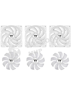 Система жидкостного охлаждения Thermaltake MAGFloe 420 Ultra Snow ARGB Soc-AM5/AM4/1200/1700/1851 белый 4-pin 34.5dB Al+Cu LCD Ret (CL-W452-PL14SW-A)