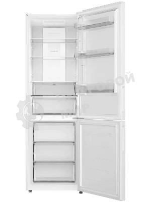 Холодильник Candy CFN6185WDC белый двухкамерный 191/91л морозилка снизу, No Frost