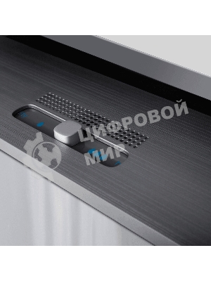 Холодильник Maunfeld MFF192NFSB01 Inverter черная сталь трехкамерный 334/184л морозилка снизу, No Frost, Side by Side