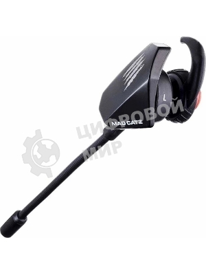 Гарнитура Mad Catz E.S. PRO+ чёрный, проводная, mini jack 3.5 мм, вставные