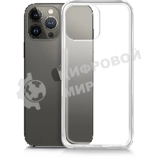 Чехол (клип-кейс) BORASCO для Apple iPhone 13 Pro Max, прозрачный