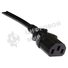 Шнур питания Lanmaster LAN-PP13/SHA-7.0-BK C13-Schuko проводник.:3x0.75мм2 7м 220В 10А черный