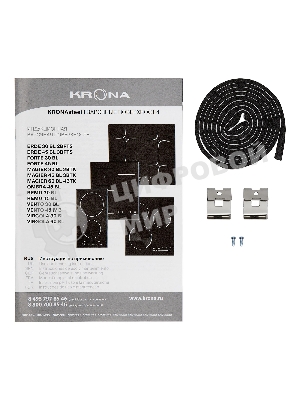 Индукционная варочная панель Krona ERDE 30 BL 2BFTS черный