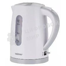 Чайник электрический Zelmer ZCK7616S белый/серый