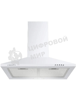 Вытяжка купольная Maunfeld Cork 60, белый, 60 см, 620 куб. м/ч, 47 дБ