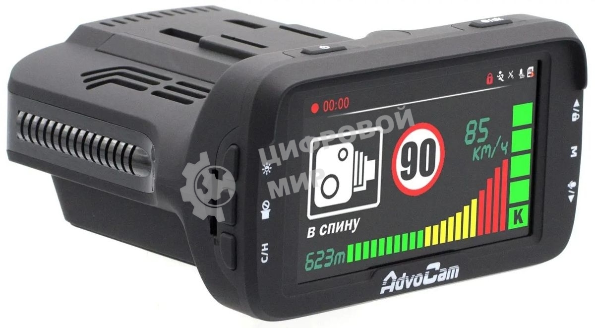 Видеорегистратор AdvoCam FD Combo GPS, 1920x1080, 2.7