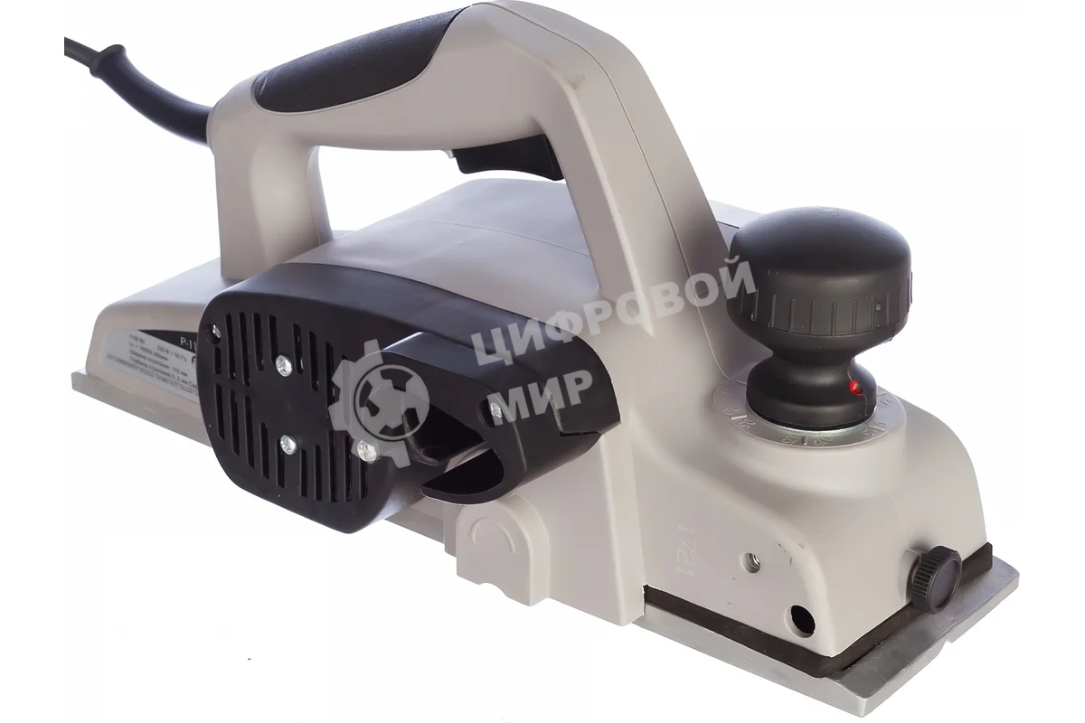 Рубанок ИНТЕРСКОЛ Р-110/1100М Рубанок 1100Вт,строг 110мм,гл стр.3мм,16000о/м,4.8кг 49.1.0.12