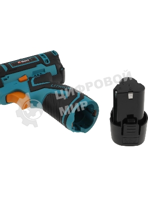 Дрель-шуруповерт Bort BAB-12x2Li-FD, 12 В, 1,5 Ач, 36 Нм, щеточный