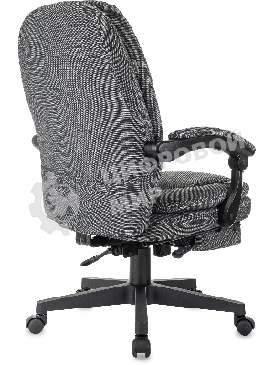 Кресло Бюрократ CH-868MSG-BF 3C1 серый, ткань, подставка для ног