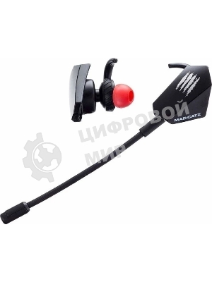 Гарнитура Mad Catz E.S. PRO+ чёрный, проводная, mini jack 3.5 мм, вставные