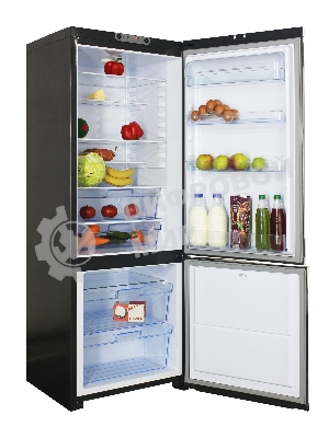 Холодильник ОРСК 172 G графит двухкамерный 200/110л морозилка снизу