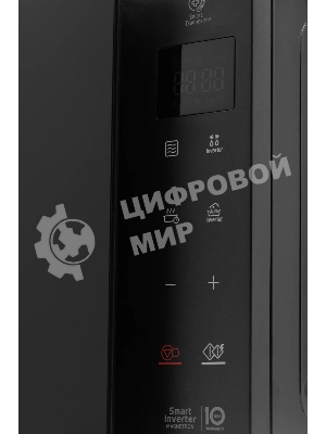 Микроволновая печь LG MW25R35GIS черный, 25 л, 1000 Вт, переключатели - сенсор