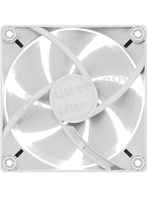 Вентилятор для корпуса Ocypus Delta F12 BK ARGb белый 120мм 2000rpm 4-pin
