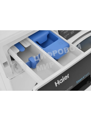 Стиральная машина Haier HWD80-BP14979 белый, загрузка фронтальная 8 кг, 5 кг - сушка, 1400 об/мин, класс: B