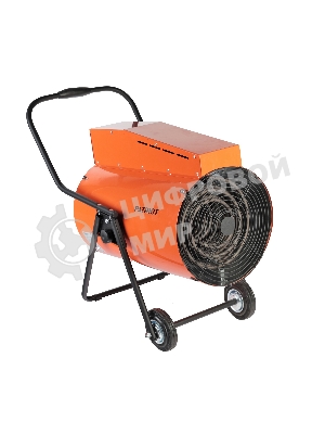 Тепловентилятор электрический Patriot PT-R 30, оранжевый/черный, 30 кВт, 270 м2, 380В, терморегулятор