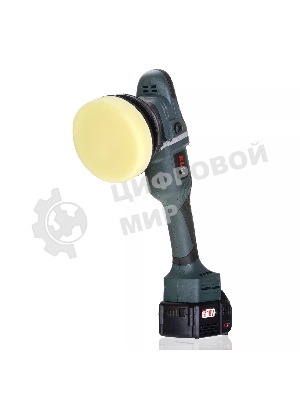 Профессиональная полировальная машина бесщеточная KLPRO KLPS18B-50 125мм (18В, Li-ion-2шт, 5.0А·ч, З/У - 4А, сумка)