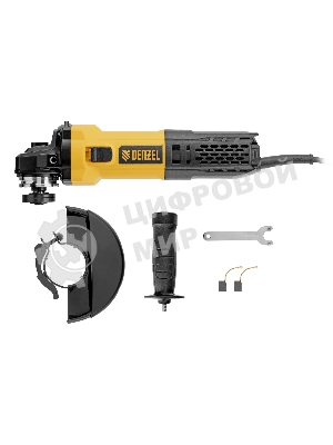 Угловая шлифовальная машина Denzel AGb125-1700, 1700 Вт, 125 мм, 3000-11000 об/мин