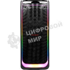 Колонка портативная Ural Молния 10000 черный 1000W 1.1 BT/3.5Jack/USB-C 20м 8000mAh