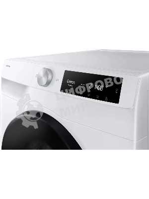 Стирально-сушильная машина Samsung WD11DG6B85BELP белый, загрузка фронтальная 11 кг, 1400 об/мин, класс: A