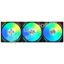 Комплект вентиляторов для корпуса Lian Li Uni Fan ALV2 (3 шт.) G99.12ALV23B.00 черный, 120 мм, 2000rpm 28.7Db, 4-pin