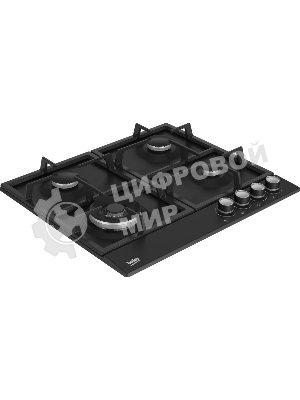 Газовая варочная панель Beko HIAW 64225 SB, черный