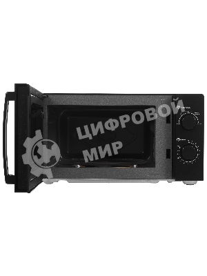 Микроволновая печь ECON ECO-2040M черный, 20 л, 700 Вт, переключатели - поворотный механизм