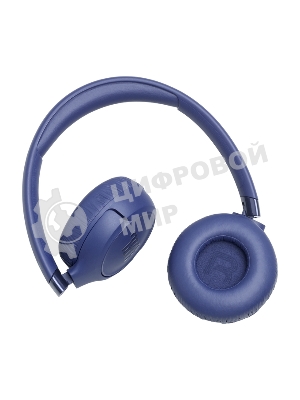 Беспроводные/проводные наушники JBL Tune 680NC синий, накладные, Bluetooth + проводной, адаптивное шумоподавление