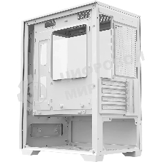 Компьютерный корпус Bloody CC-125 белый без БП mATX 5x120мм 2xUSB2.0 1xUSB3.0 audio bott PSU