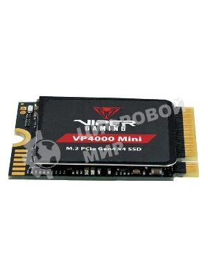 Накопитель SSD Patriot Viper VP4000, 2Tb, PCIe 4.0 x16, M.2 2230, NVMe, R/W 3200/3500, с радиатором